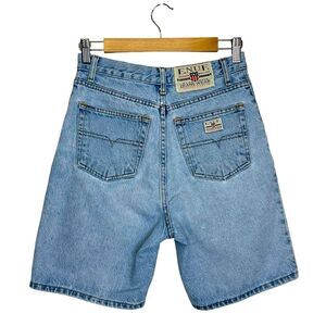 E.N.U.F. International Vintage High Waist Denim Jean Shorts Size 7/8